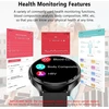 Lgnitek 2025 išmanusis laikrodis vyrams su Ekg/kmi/šlapimo rūgšties matavimu, 44 mm, apvalus 1.43 colio amoled sveikatos laikrodis su 24/7 širdies ritmo monitoriumi, miego stebėjimu, spo2, bluetooth skambučiais, sos pagalbos skambučiu, fitneso laikrodis,