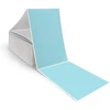 Linglong Fanfold tiesioginio terminio spausdinimo etiketės, 4 x 6 cm, terminės siuntimo etiketės su perforacija, komercinė kokybė, terminiams spausdintuvams, šviesiai mėlynos, 500 etikečių/paketas, 1 paketas