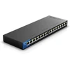 Šakotuvas Linksys Lgs116p-eu 16 prievadų nevaldomas gigabitinis tinklo jungiklis su 8 Poe+ prievadais ethernet skirstytuvas - iki 1000 mbps biurui ir namų ip stebėjimui - skirtas statyti ant stalo