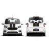 Lipdukai ant variklio dangčio, galo Ford Tourneo Courier - 2 spalvos