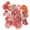 Lipdukų rinkinys 35vnt/kompl scrapbooking gėlės