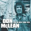 Live in New York 1971