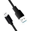 Logilink Cu0169 Usb 3.2 Gen 1x1 jungties kabelis, Usb-a į Usb-c™, juodas, 1,5 m