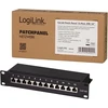 Logilink profesionalus patch panelis cat 6 A 500 Mhz, juodas