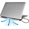 Logilink Ua0373 - Usb 3.2 (gen 1) dokas su 11 prievadų ir Pd (power Delivery) 100 W, 3 x Usb / 2 x Hdmi / 1 x Vga / 1 x kortelių skaitytuvas / 1 x Rj45 / 1 x 3.5 mm / juodas, sidabrinis