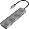 Logilink Ua0415 itin plonas Usb 3.2 Gen2 šakotuvas, 2 x Usb-a, 8 x Usb-c, su Pd (power Delivery), 100 W, pilka