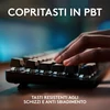 Logitech G G413 Tkl Se mechaninė žaidimų klaviatūra - kompaktiška klaviatūra su apšvietimu, mechaniniai taktiliniai jungikliai, anti-ghosting funkcija, suderinama su Windows, Macos, itališka