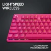 Logitech G Pro X Tkl Lightspeed belaidė žaidimų klaviatūra - magenta - Pan - tactile