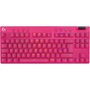 Logitech G Pro X Tkl Lightspeed belaidė žaidimų klaviatūra - magenta - Pan - tactile