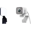 Logitech Litra Glow + Streamcam Streamer rinkinys – puikus sprendimas greitai sukurti puikius vaizdus kamera – balta