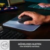 Logitech Mouse Pad - Studio Series, kompiuterio pelės kilimėlis su neslystančiu guminiu pagrindu, lengvas slydimas, atsparus purslams, patvarios medžiagos, nešiojamas, gaivus, modernus dizainas - mėlyna/pilka
