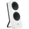 Logitech Z207 belaidės kompiuterio kolonėlės, Bluetooth, stereo garsas, 10 vatų didžiausia galia, 3,5 mm įvestis, ausinių lizdas, Easy-switch funkcija, Es kištukas, Pc / Tv / Planšetinis kompiuteris / Mobilusis - Balta