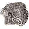 Longcreek Native American Indian Chief diržo sagtis vyrams, Native American Warrior Chief Head diržo sagtis, Indian Tribal Chief Skull diržo sagtis