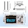 Lora esp32 v3 plokštė su 3000 mah baterijos rinkiniu aywhp meshtastic lora esp32 su 868 mhz antena ir oled ekranu, skirta kūrimo plokštė wifi + ble dviejų branduolių iot plokštė, suderinama su arduino/meshtastic