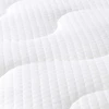 Lova Amazon Basics gelinis putų antčiužinis 7 cm - 180 x 200 cm ir paklodė su guma, mikropluoštas, tamsiai pilka, 180 x 200 x 30 cm