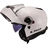 Ls2, atverčiamas motociklo šalmas strobe ii gloss baltas, xl