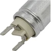 Lumonic paleidimo kondensatorius Hydra Mkp-500 7-a [su kištuku 6,3 x 0,8 mm] | Variklio kondensatorius 7µf 470v 30 x 68 mm I Kondensatorius su aukštos kokybės metaliniu korpusu