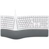 Macally Mergokey-de Ergonominė laidinė Usb-a klaviatūra su riešo atrama, vokiškas Qwertz išdėstymas su umliautais