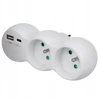 Maclean Mce339 E Lizdas su 2 Usb-a/c prievadais