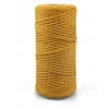 Macrame Medaus spalvos 3mm medvilninis makramės virvelė, 100m