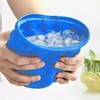 Magical ice cube maker 2in1 formelė kibirėlis puodelis silikonas ledas kubeliai