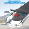 Magnetinis automobilinis telefono laikiklis, 360° reguliuojamas, sidabrinis