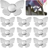 Magnetinis nerūdijančio plieno staltiesės svarelis su drugeliu, magnetinis staltiesės spaustukas, staltiesės svarelis, apie 60 g/vnt., skirtas naudoti viduje ir lauke, 10 vnt.