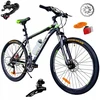 Maltrack Mtb kalnų dviratis 26" shimano 18 pavarų diskiniai stabdžiai plieno rėmas 18,5"