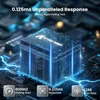Mambasnake x Attack Shark X68he mechaninė klaviatūra su Rapid Trigger Magnetic Switch, 0,01 mm reguliuojamas aktyvavimas, laidinė 60% žaidimų klaviatūra su spiraliniu kabeliu, 8 Khz, Socd (baltas Contours)