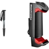 Manfrotto Element Mii Mmelmiia5bk lengvas aliumininis kelioninis monopodas, 5 sekcijos, keliamoji galia iki 16 kg, skirtas kompaktiškiems, sisteminiams ir Dslr fotoaparatams bei išmaniojo telefono laikikliui, Pro versija