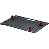 Manfrotto Tethergear Nešiojamas kompiuteris Deck, 4.8 mm storio, lengvas aliuminio nešiojamojo kompiuterio laikiklis, 46 cm x 31 cm, sūrio plokštės stiliaus, neslystantis laikiklis ir kabelių valdymas, Mltsa4301b