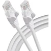Maplin ethernet kabelis 1 m baltas cat6 gigabit utp lan tinklo kabelis rj45 didelio greičio 10 gbps suderinamas su nešiojamuoju kompiuteriu, pc, ps4, ps5, XBOX, switch, modemu, maršrutizatoriumi, išmaniuoju televizoriumi, spausdintuvu, sky box, wifi plėti