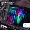 Mars Gaming Mcpu-vr Juodas, Cpu aušintuvas, Dual Infinity Mirror Argb, 4 Hct šiluminiai vamzdeliai, 180w Tdp, itin tylus Pwm 12 cm ventiliatorius