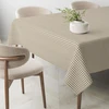 Martina Home Petit Vichy Teflonu dengta staltiesė 240 x 140 cm, taupe