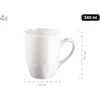 Mäser Stoneware Frozen indų rinkinys