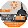 Masterchef keptuvė iš kaltinio aliuminio - keraminė danga | nelimpanti danga, patvari, tvirta - 2,5 mm storio | tinka dujinėms, elektrinėms, stiklo keramikos ir indukcinėms viryklėms (20 cm)