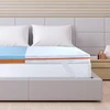 Lova Maxzzz memory foam gelinis antčiužinis 135 x 190 x 7.5 cm, hipoalerginis, su geliu, didelio tankio, ventiliuojamas, atsparus erkėms ir kvėpuojantis, su nuimamu užvalkalu