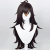 Maysuwell Cosplay perukas Sumeru anime perukai banguoti rudi plaukai sintetinė medžiaga su peruko kepuraite Comic Con Cosplay šou Helovinui