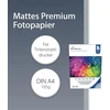 Mediarange 100 lapų A4 formato rašalinio spausdintuvo fotopopierius, matinis, 105 g