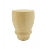 Medinė baldų koja, tekinimo kojelė Baryłka 11 cm, buko mediena, neapdorota