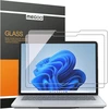 Megoo [2 Pack] Ekrano apsauga, skirta Microsoft Surface Nešiojamas kompiuteris Studio 2/1 (14.4 colio), lengvas montavimas, atspari įbrėžimams, suderinama su dėklu ir Surface Pen, grūdintas stiklas