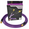 Melodika Mdcx07 Violetinė Rain koaksialinis Rca-rca cinch Ofc interkonekt kabelis 0,75m
