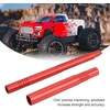 Metalinis centrinis pavaros velenas Rc pavaros velenas Rc ašis Ar310884, skirtas Arrma Typhon Senton 1/10 Rc automobiliui (raudonas)