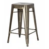Metalinis hokeris Artpro Loft, industrinė baro kėdė, virtuvei, 66 cm