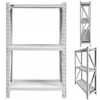 Metalinis modulinis sandėliavimo garažo dirbtuvių lentynų stovas 1200x400x2000 120x40
