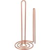 Metaltex 'my Roll' vertikalus virtuvinis popierinių rankšluosčių laikiklis, Polytherm Copper, 15 x 15 x 32 cm