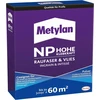 Metylan np didelio sukibimo tapetų klijai su medžio drožlėmis ir neaustiniu pagrindu, klijai struktūriniams ir medžio drožlių tapetams net ir ant sudėtingų paviršių, skaidrūs, 1kg