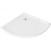 Mexen Flat pusapvalis Slim dušo padėklas 100x100 baltas