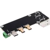Micro hdmi į hdmi adapterio plokštė, skirta raspberry pi 5 / raspberry pi 4b, palaikomi du 4k išėjimai, du maitinimo būdai - type-c prievadas arba varžtų gnybtas