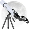 Mikroskopas Profesionalus Refraktorius Teleskopas 80/900mm Vaikams ir Pradedantiesiems